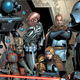 Vader meets the agents of Doctor Cylo’s cybernetic experimentation.